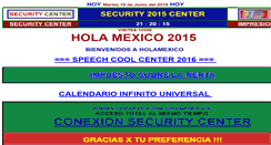 Desktop Screenshot of holamexico.com.mx