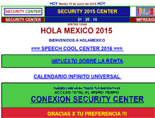 Tablet Screenshot of holamexico.com.mx